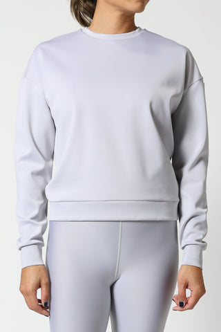 FILTER PULLOVER SWEATSHIRT - GLACIER GRAY